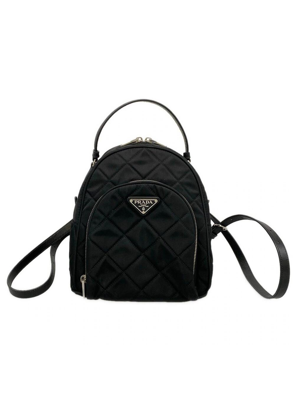 Prada Tesuto Impunto Backpack Black #367220P15B